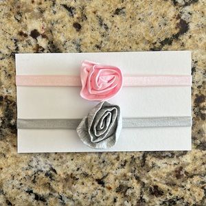 Baby Girl Bow Set